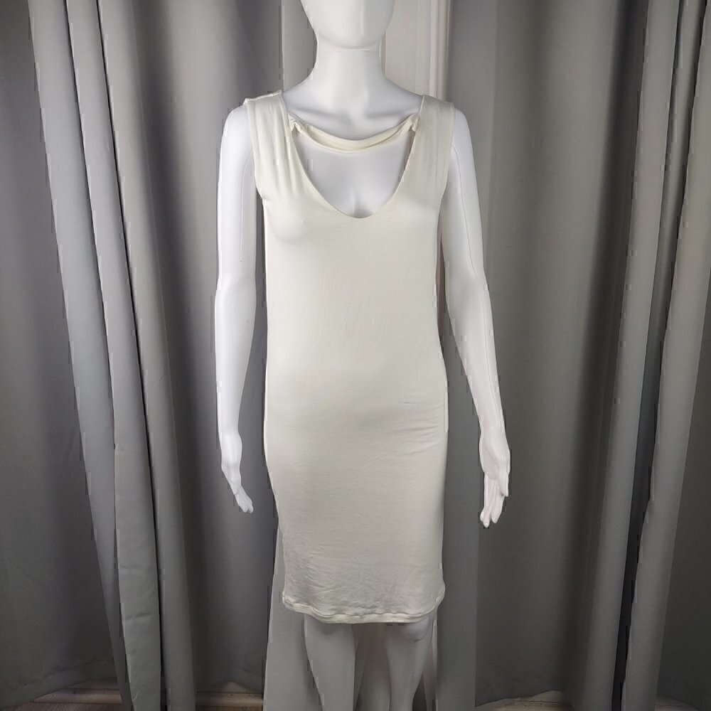 Sexy Mama Maternity Off White Dress Size 2 (NWT)